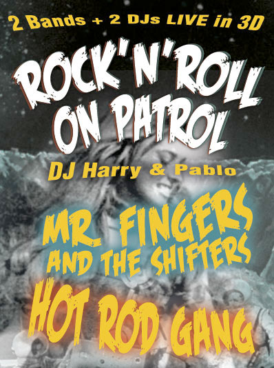 Mr Fingers and the Shifters – Flyer
